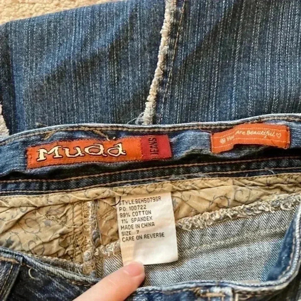 Mudd maxi denim vintage skirt in size 7 - Picture 7 of 7